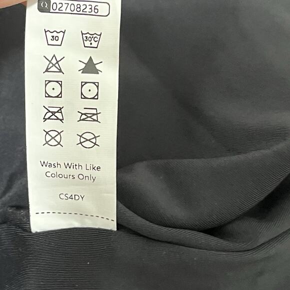 Halara Breezeful Backless Wide Leg Quick Dry Resort Slip Jumpsuit Size L Black - Picture 6 of 6